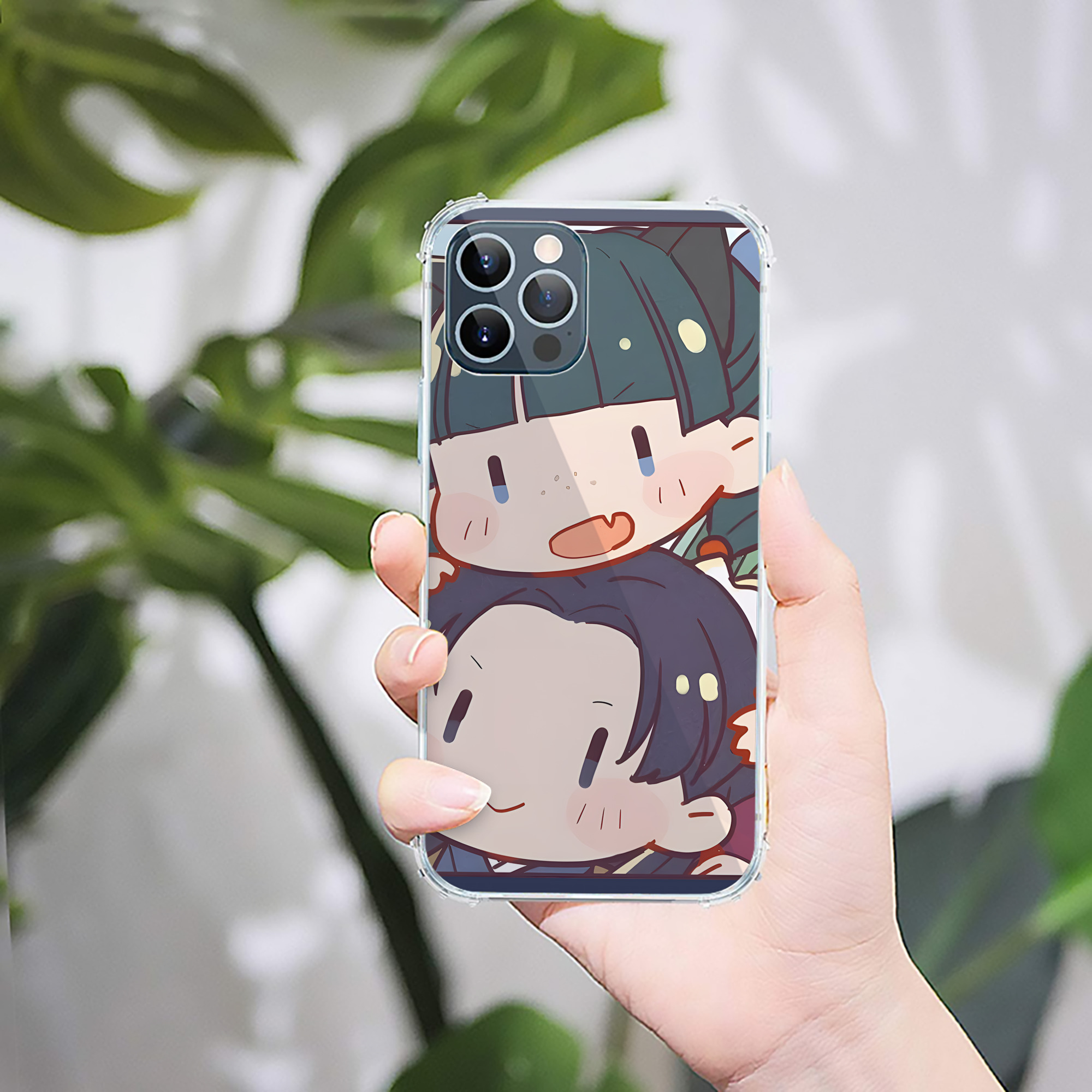 （画像用） 薬屋のひとりごと The Apothecary Diaries 【iPhone 12シリーズ対応】透明スマホケース（クリアソフトケース）